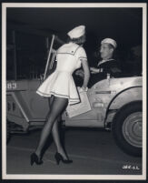 Groucho Marx and Female Carhop in A Girl in Every Port