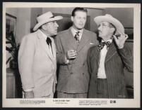 William Bendix, Don DeFore, and Groucho Marx in a scene from A Girl in Every Port