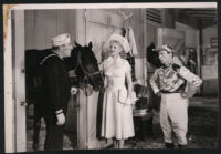 William Bendix, Marie Wilson, and George E. Stone in A Girl in Every Port