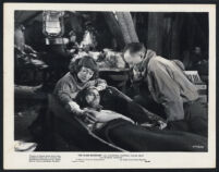 Valentina Cortese, Michael Denison and F. Terschack in The Glass Mountain
