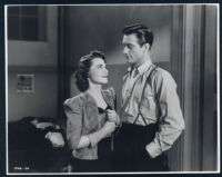 Jeanne Cagney and Richard Denning in Golden Gloves