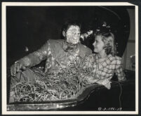 Jack Carson and Lola Albright make a tangled mess of a grand piano in The Good Humor Man