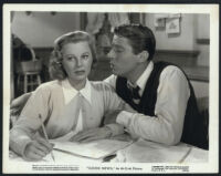 June Allyson and Peter Lawford share a moment in Good News