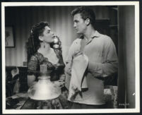 Ruth Roman and Robert Stack in Great Day in the Morning