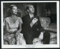 Betty Field and MacDonald Carey in The Great Gatsby