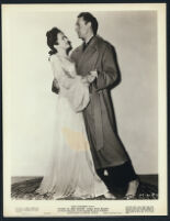 Ruth Warrick and Ralph Bellamy dancing barefoot on the set of Guest in the House