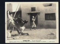Cary Grant fights with cast members in Gunga Din