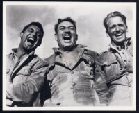 Cary Grant, Victor McLaglen and Douglas Fairbanks, Jr. in Gunga Din