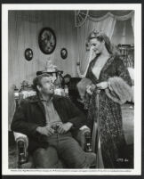 Mary Castle and Charles Drake in Gunsmoke