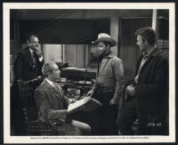 Audie Murphy, Donald Randolph, Charles Drake, and Gregg Barton in Gunsmoke
