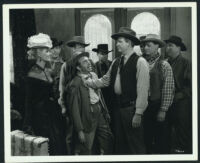 Janis Carter, Sammy White, Barton Maclane and extras in The Half-Breed