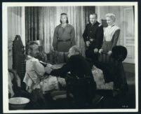 Robert Young, Janis Carter, Jack Buetel, Damian O'Flynn and an unidentified actor in The Half-Breed