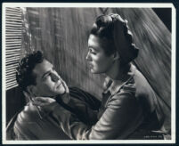 Richard Todd and Patricia Neal share a moment in The Hasty Heart
