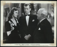 Deanna Durbin, Joseph Cotten and Charles Winninger in Hers to Hold