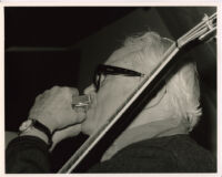 Toots Thielemans on harmonica, Los Angeles [descriptive]
