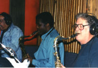 Rickey Woodard performing with Ernie Watts and Pete Christlieb, Los Angeles, March 1997 [descriptive]