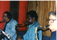 Rickey Woodard performing with Ernie Watts and Pete Christlieb, Los Angeles, March 1997 [descriptive]