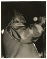 James Brown performing in Los Angeles, May 10, 1996 [descriptive]