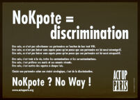 Nokpote=discrimination [inscribed]