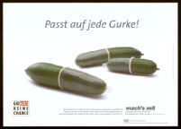 Passt auf jede Gurke! [inscribed]