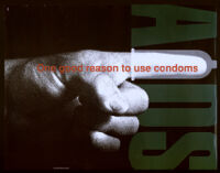 One good reason to use condoms [inscribed]