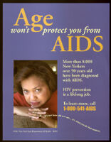 Age won't protect you from AIDS [inscribed]