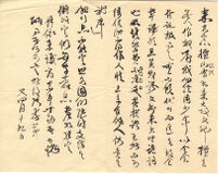 Letter To: 張孝 From: 康有爲(?)