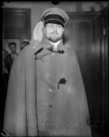 "Prince" Michael Romanoff, popular Hollywood pretender to Russian royal blood, Los Angeles, 1934 (?)