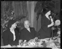 Luncheon in honor for L. E. Behymer at the Biltmore Hotel, Los Angeles, September 26, 1935