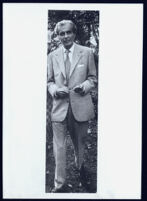 Aldous Huxley, full length portrait [descriptive]