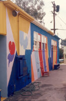 Exterior of Daycare Center and Mural