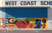 Detail of Mural at West Coast School