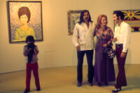 Artist reception at Mechicano Art Center