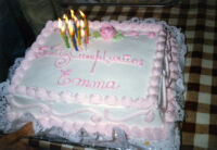Emma's birthday cake