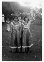 The Guardia daughters at a festival