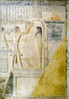 Sem-priest purifying the mummy of Petosiris