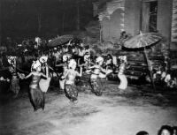 A dance at a Balinese temple