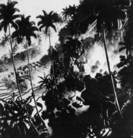 A landscape of Bali by the artist Walter Spies