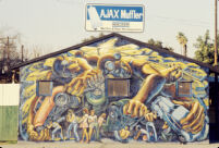 Ajax Muffler Mural