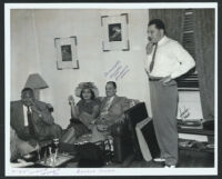 Mye Haddox, Beulah Honoré, Harold Summers, and Walter L. Gordon, Jr., Los Angeles, 1940s