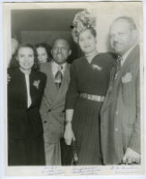 Dr. Nate Fearonce, Angelique DeLavallade, and B. B. Bratton, Los Angeles, 1940s