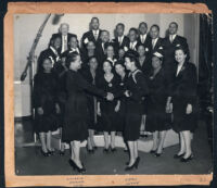 Lena Horne and the Luvenia Nash Singers, Los Angeles, 1940s