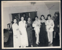 L'Tanya, Melba Foppe, and other women, Los Angeles, 1940s