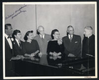 Arthur Simpson, Verna Hickman, and Norman O. Houston, Los Angeles, 1950s