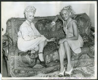 Mrs. Al Williams and friend, Los Angeles, 1940s
