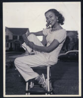 Unidentified African American woman, Los Angeles, 1940s