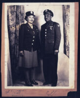 Elizabeth Hampton and Wendell Green, Los Angeles, 1940s