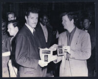 Herb Jeffries receiving two awards, San Francisco, March 1946