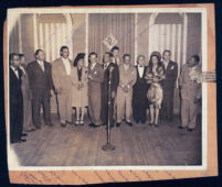 Joe Louis, Lionel Hampton, Les Hite, and others, Los Angeles, 1940s