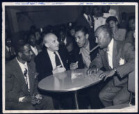 African American media figures, Los Angeles, 1940s